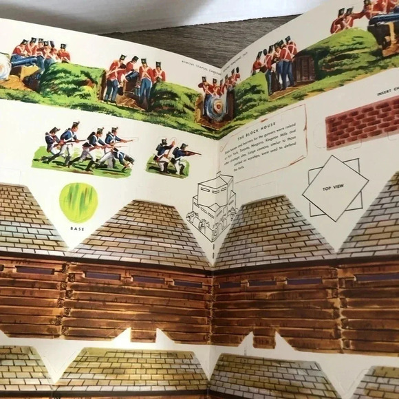 Vintage Punch Out and Put Together Heroes  Edition - Picture 5 of 7